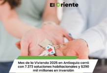 Más de 28 mil sueños se impulsaron en Antioquia durante el Mes de la Vivienda 2025