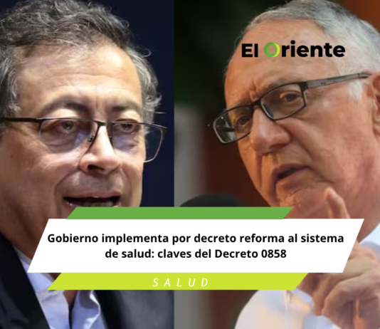 Gobierno implementa por decreto reforma al sistema de salud: claves del Decreto 0858