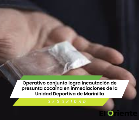 Marinilla intensifica lucha contra el microtráfico con captura de menor infractor