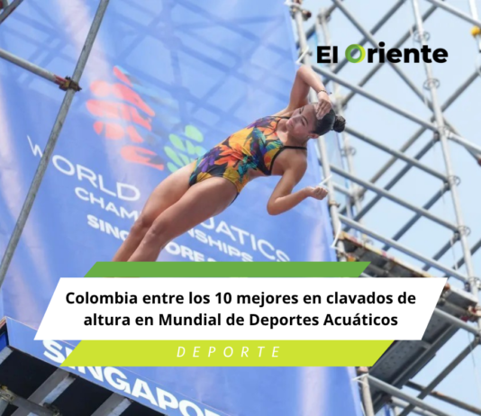 Colombia entre los 10 mejores en clavados de altura en Mundial de Deportes Acuáticos