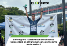 Juan Esteban Sánchez, el talento ciclista de Rionegro que competirá en el Panamericano Junior de Perú