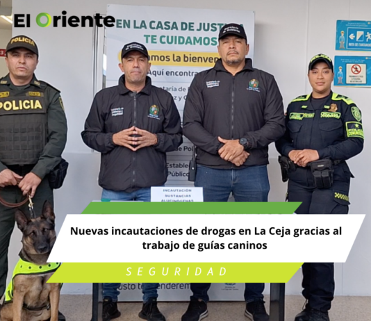 🚨 Nuevas incautaciones de drogas en La Ceja gracias al trabajo de guías caninos 🐕🦺