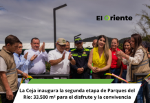 La Ceja inaugura la segunda etapa de Parques del Río: 33.500 m² para el disfrute y la convivencia