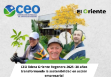 CEO lidera Oriente Regenera 2025: 30 años transformando la sostenibilidad en acción empresarial