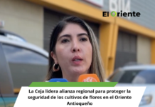 La Ceja lidera alianza regional para proteger la seguridad de los cultivos de flores en el Oriente Antioqueño