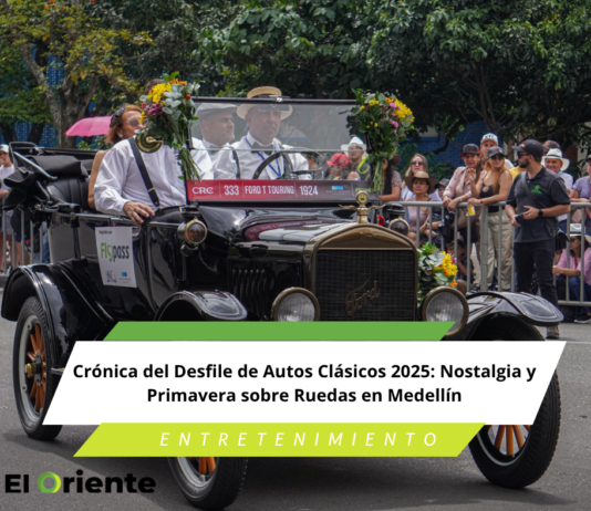 Crónica del Desfile de Autos Clásicos 2025: Nostalgia y Primavera sobre Ruedas en Medellín