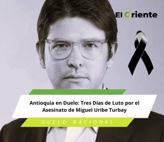 Antioquia en Duelo: Tres Días de Luto por el Asesinato de Miguel Uribe Turbay