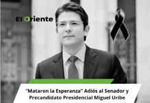 “Mataron la Esperanza” Adiós al Senador y Precandidato Presidencial Miguel Uribe