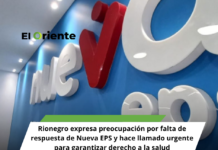 Rionegro expresa preocupación por falta de respuesta de Nueva EPS y hace llamado urgente para garantizar derecho a la salud