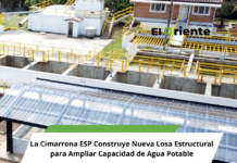 La Cimarrona ESP Construye Nueva Losa Estructural para Ampliar Capacidad de Agua Potable