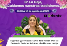 Seguridad y prevención: Claves de la versión 47 de las Fiestas del Toldo, las Bicicletas y las Flores en La Ceja