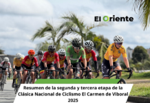 Resumen de la segunda y tercera etapa de la Clásica Nacional de Ciclismo El Carmen de Viboral 2025