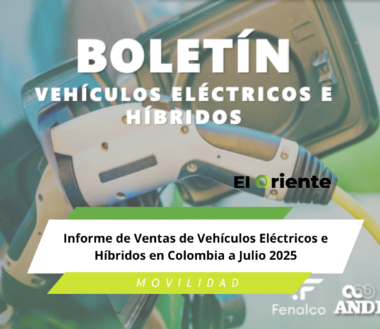 Informe de Ventas de Vehículos Eléctricos e Híbridos en Colombia a Julio 2025