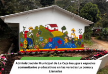 La Administración Municipal de La Ceja inaugura espacios comunitarios y educativos en las veredas La Loma y Llanadas