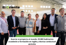 Guarne se proyecta al mundo: 20.000 habitantes accederán a formación en inglés y técnica conductual gratuita