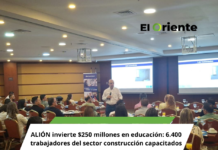 ALIÓN invierte $250 millones en educación: 6.400 trabajadores del sector construcción capacitados