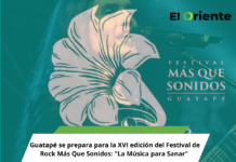 Guatapé se prepara para la XVI edición del Festival de Rock Más Que Sonidos: “La Música para Sanar” convoca a bandas emergentes del Oriente antioqueño