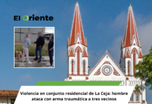 Vecinos de La Ceja vivieron momentos de terror: atacados con arma traumática en conjunto residencial