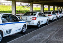 Transporte ilegal y conflicto con los taxis “raya azul” una disputa que no se apaga