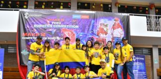 Niños de Rionegro campeones latinoamericanos en torneo de robótica en Perú