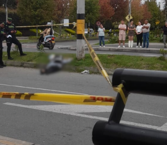 Joven motociclista murió en accidente de tránsito en zona urbana de Rionegro