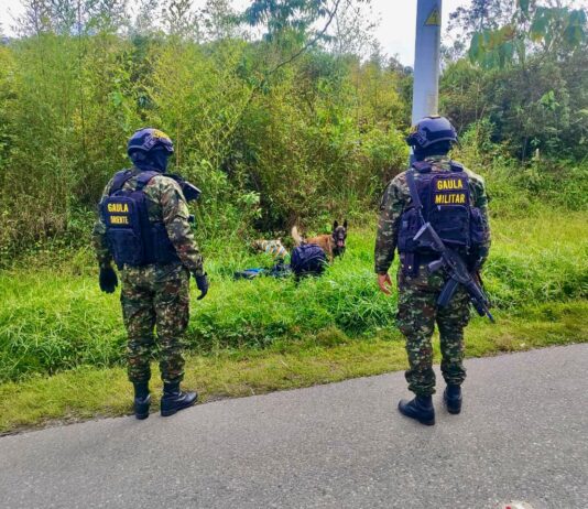 Golpe al narcotráfico en Cocorná: Ejército incauta 80 kilos de cocaína listos para exportación