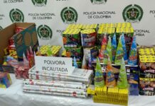Policía incautó cerca de 300 kilos de pólvora ilegal en El Peñol