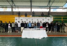 GOLPE CONTUNDENTE AL CRIMEN EN EL CARMEN DE VIBRORAL: 17 CAPTURADOS DEL GDO “EL MESA”