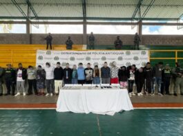 GOLPE CONTUNDENTE AL CRIMEN EN EL CARMEN DE VIBRORAL: 17 CAPTURADOS DEL GDO “EL MESA”