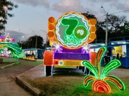 LOS ALUMBRADOS DEL PASEO DEL RÍO RINDEN HOMENAJE A EPM POR SUS 70 AÑOS DE SERVICIO