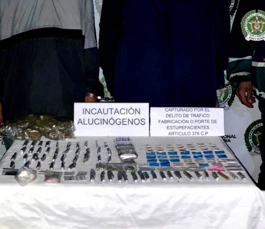 Golpe certero al microtráfico en Guarne: cinco capturas tras allanamientos