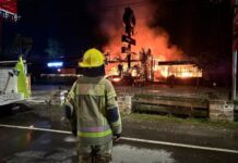 Incendio de gran magnitud afectó a tres empresas del Oriente antioqueño en Llanogrande