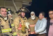 LA RÁPIDA REACCIÓN DEL CUERPO OFICIAL DE BOMBEROS PERMITIÓ CONTROLAR LA SITUACIÓN SIN VICTIMAS NI PERSONAS LASTIMADAS