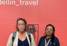 Por alerta de Ángel Watch, inadmitieron a una mujer estadounidense en el aeropuerto José María Córdova