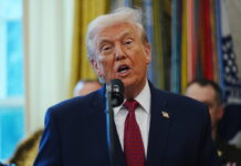 Trump afirma que Estados Unidos busca “paz, libertad y justicia” para Venezuela tras salida de Maduro