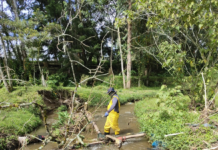Destinan $250 millones para intervenir la quebrada La Pereira ante temporada de lluvias en La Ceja