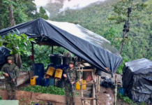 Operativo en el Oriente antioqueño dejó cinco laboratorios ilegales destruidos y pérdidas superiores a $600 millones