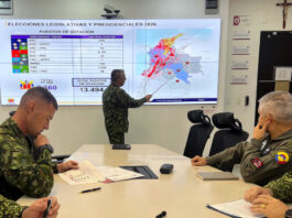 Gobierno nacional despliega 126.000 militares para garantizar seguridad de elecciones legislativas.