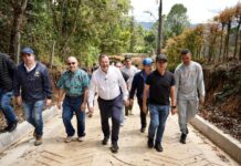 Rionegro fortalece su conectividad rural: 600 metros de placa huella transforman el Corregimiento Sur