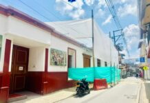 Con una inversión de $730 millones, Marinilla restaura el techo de su Casa de la Cultura.