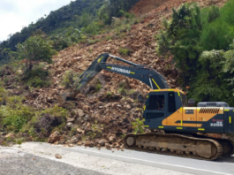 Remoción de 60.000 metros cúbicos de tierra en la vía Medellín–Bogotá tardaría hasta cuatro días