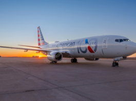 Investigan misteriosa perforación en ala de avión de American Airlines que aterrizó en Rionegro