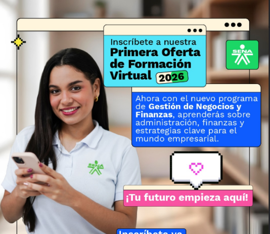 SENA abre 30.000 cupos virtuales: Plazo para inscribirse vence este 23 de febrero