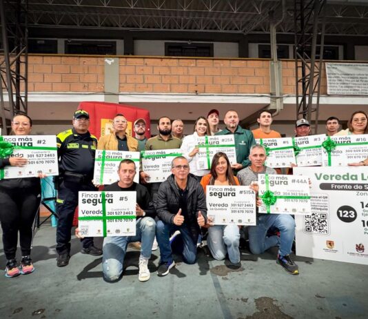 Rionegro blinda su ruralidad: 208 fincas y 13 veredas se suman a la estrategia “Finca Más Segura”.