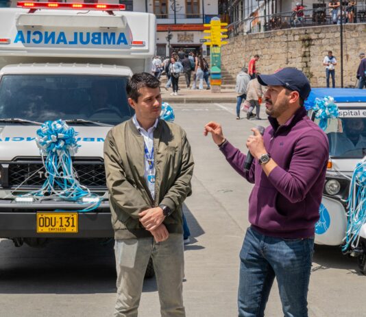 Hospital de Sonsón fortalece su atención médica con nuevo parque automotor.