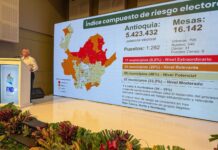 Alerta en el Oriente: 15 municipios bajo riesgo electoral por presencia de grupos armados