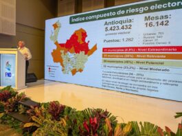 Alerta en el Oriente: 15 municipios bajo riesgo electoral por presencia de grupos armados