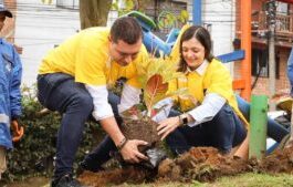 Marinilla se transforma: Entregan escuela renovada, 95 fachadas y nuevas placa huellas