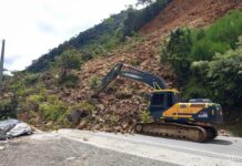 Magnitud de la emergencia en San Luis: 60.000 metros cúbicos de tierra bloquean la autopista Medellín-Bogotá