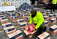 Golpe a la piratería terrestre: recuperan siete toneladas de dulces y un camión hurtado en el Nordeste antioqueño